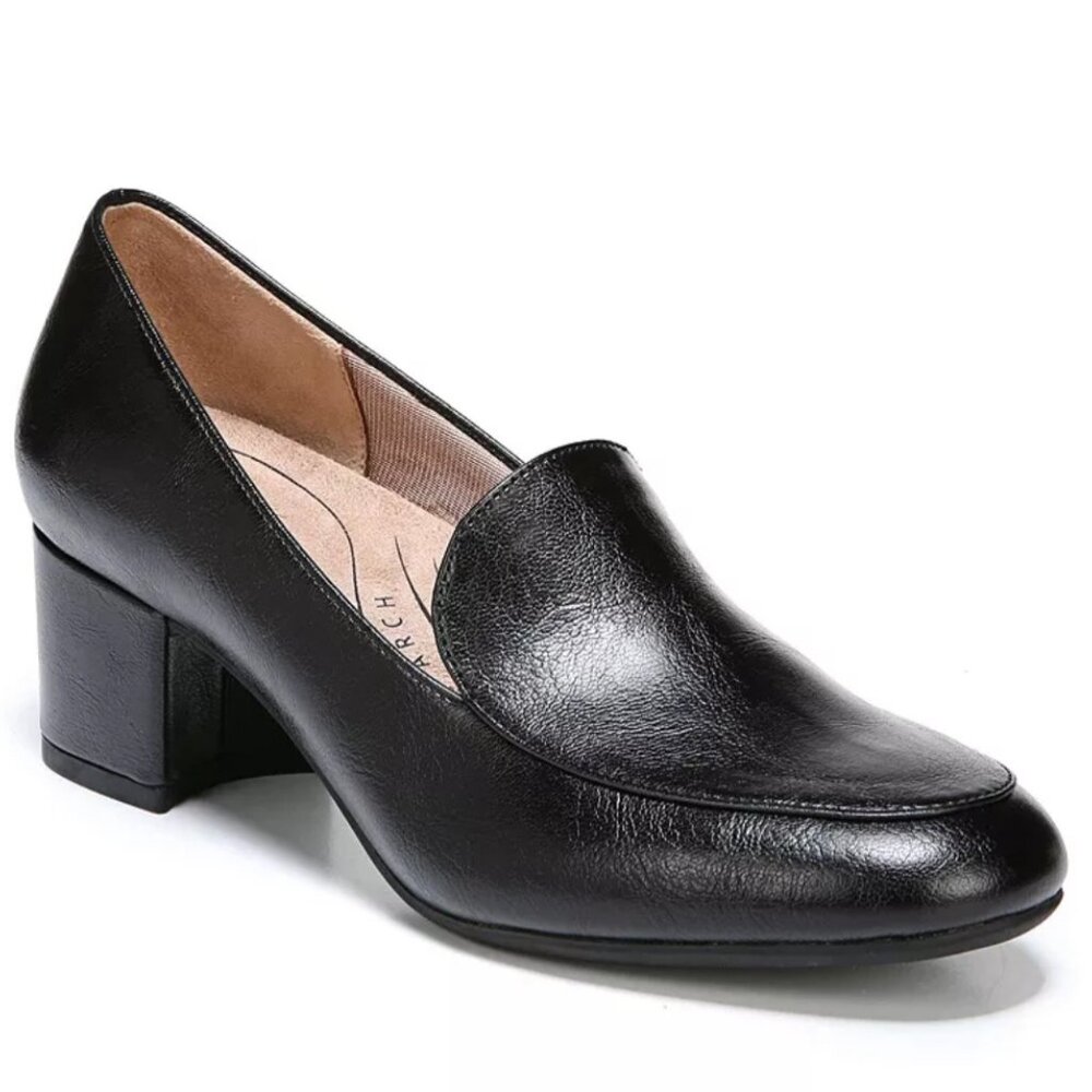 Lifestride Black Trixie Shoes Loafers 8.5M